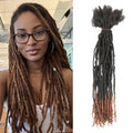 100% Unprocessed Virgin Human Hair Gooddess Locs Human Hair Soft Loc Extensions with Curly Ends