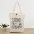Large Capacity Reusable Canvas Shopping Bag New Simple Pure Color Leisure Style with Fashionable Handle for Everyday Use