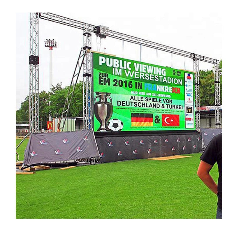 Custom Size P2.6-P4.81 Full Color Outdoor SMD RGB LED Display Panels for Retail Store & Airport Video Wall 500x500mm 500x1000mm