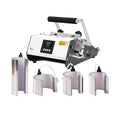 Topjlh Sublimation Tumbler Print Machine 11oz 12oz 20oz 30oz 11 in 1 Mug Heat Press Machine All in One Mug Heat Press Machine
