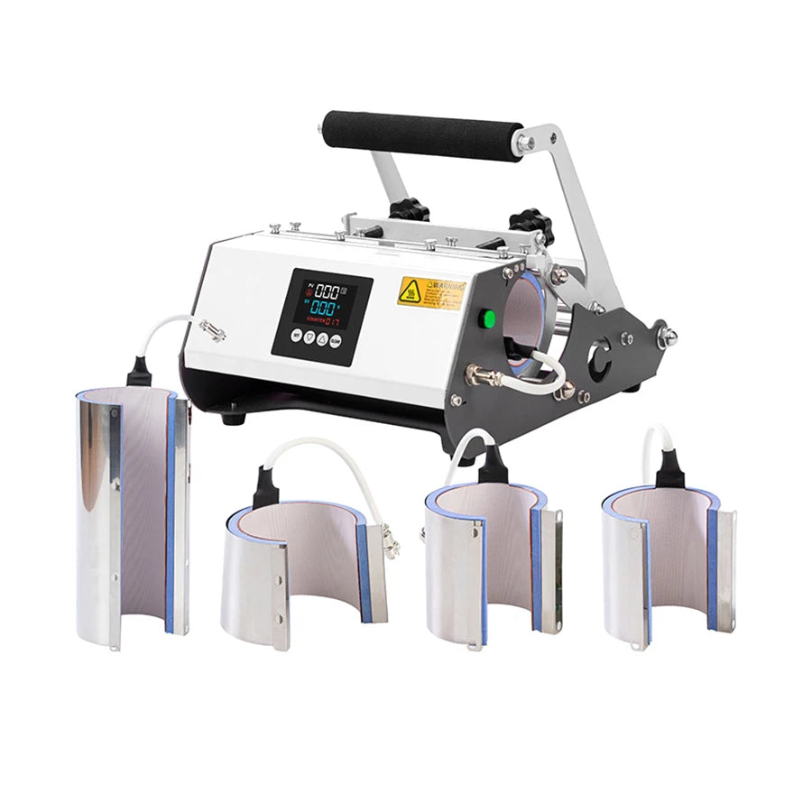 Topjlh Sublimation Tumbler Print Machine 11oz 12oz 20oz 30oz 11 in 1 Mug Heat Press Machine All in One Mug Heat Press Machine