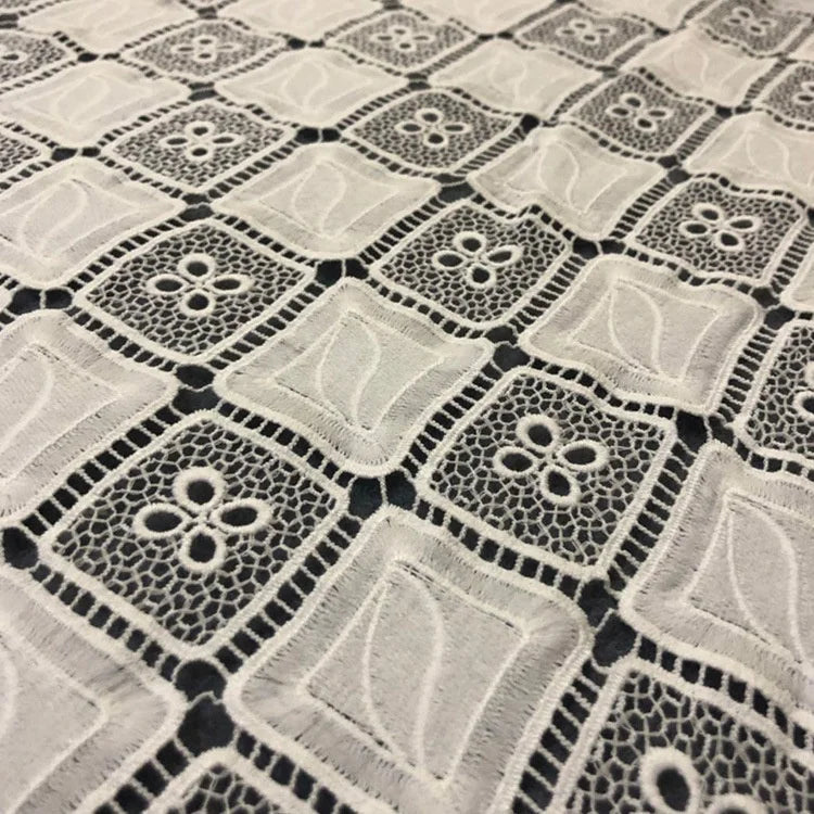 Popular Tablecloth Blanket Checkered Water Soluble Garment Fabric LT21091