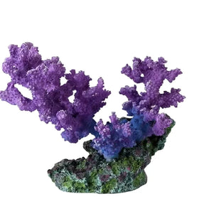 VASTOCEAN Resin Plastic Artificial Coral Reef Rock Marine Aquarium Decoration for Fish Tank 295x210x215mm