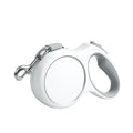 Large Size 16ft Retractable Dog Leash with Plastic Handle Hands-Free Walk and Reflective Belt