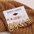 Wholesale Fashion Woman Girl Earrings Studs Set