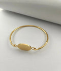 Inspire Jewelry Stainless Steel Oval  Bracelet  for Men and Women Premium Jewelry Custom Wholesale