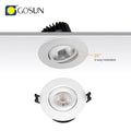 5 Years Warranty Aluminum IP54 Custom Home Office Modern Black Round Recessed Downlight LED 90 CRI High Brightness Anti-Glare