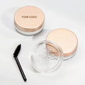 No Need Water Private Label Clear Brow Wax Styling Fixing Vegan Brow Freeze Sculpt Soap with Brush Eyebrow Gel