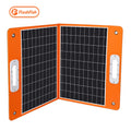 Flashfish Lightweight 110v/220v Portable Fold Fabric Solar Panel Power 18v USB Charger for Outdoor Camping Energy Efficient