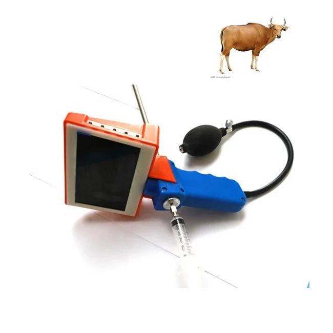 Darppon DP-01 Convenient Artificial Insemination Gun for Cattle Cow Bovine Farm Use with TCI Technology and Monitor MegaBDM