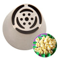 BNO2 Russian Cake Nozzle Cake Icing Nozzles Set Stainless Steel 304 Cake Decorating Nozzles Tips Baking Tools