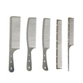New Type of Stainless Steel Comb 1mm Anti-static Haircut Styling Household Steel Comb