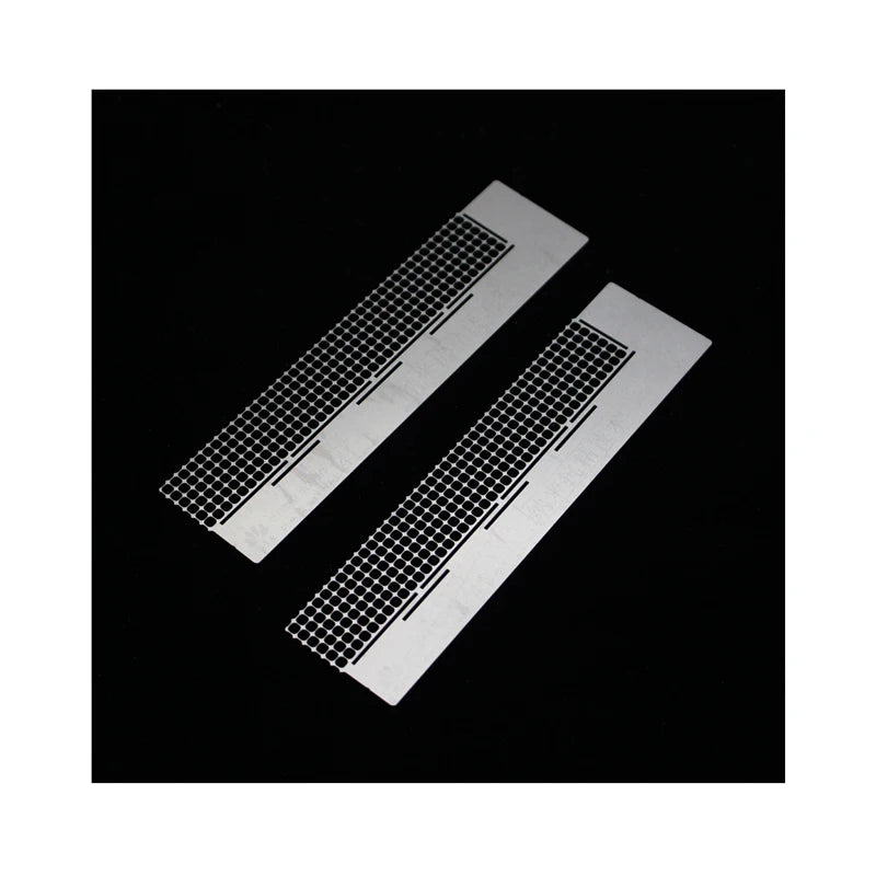 Stainless Steel Diamond Painting Tool Ruler 240 Round Holes Anti-stick Ruler for Acrylic Diamond Point Drill Tool Accessories
