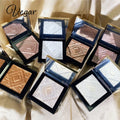 Vegan Glow Pressed Powder Highlighter Palette Long Lasting Skin Makeup High Pigment Private Label Shimmer Highlighter Powder