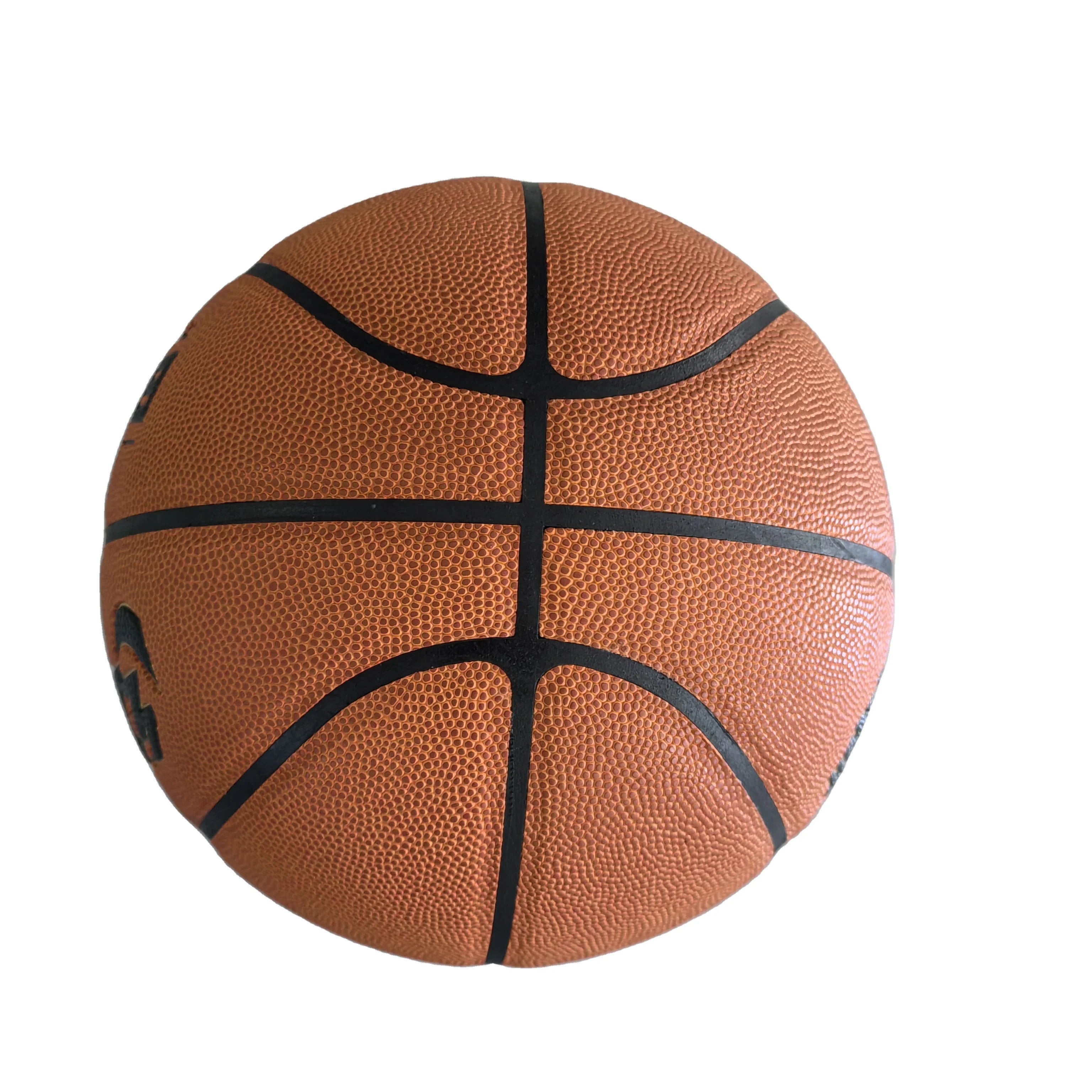Custom Logo Durable PU Basketball Size 7 PU Basketball for Children to Exercise Play and Play