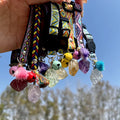 Wholesale Cat Collar With Bell Dog Collar With Mixed Natural Rock Quartz Crystals