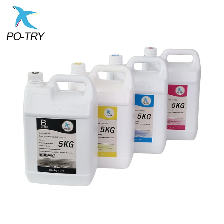 PO-TRY 5L Digital Printing for Ink Hot Sales for Heat Transfer Color Dye Sublimation for I3200 & 4720 Printers