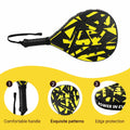 ABS Honeycomb Core Portable Pickle Ball Bat for Adults Children EVA Foam Grip Handle Nylon Net USAPA Certified Entertainment Use