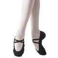 Adult/Children Women Soft Ballet Shoes Large Size 24-45 Canvas Upper Flats