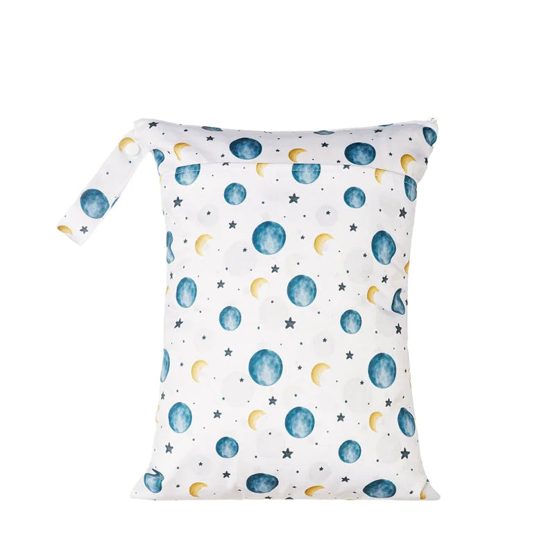 Customized Size OEM ODM Diaper Wetbag Waterproof PUL Swim Dry Bag Customized Cloth Diaper Wetbag