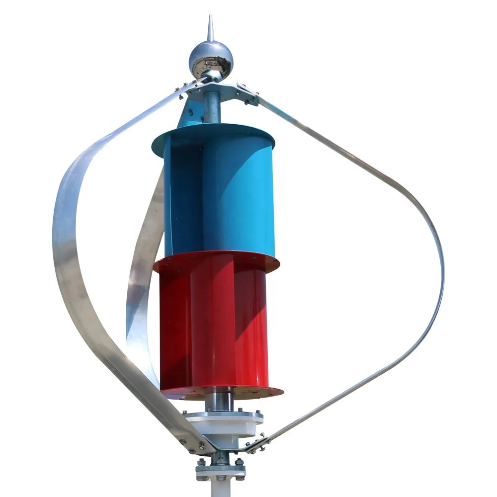 China Factory  300w Small Vertical Axis Wind Turbine VAWT Generator