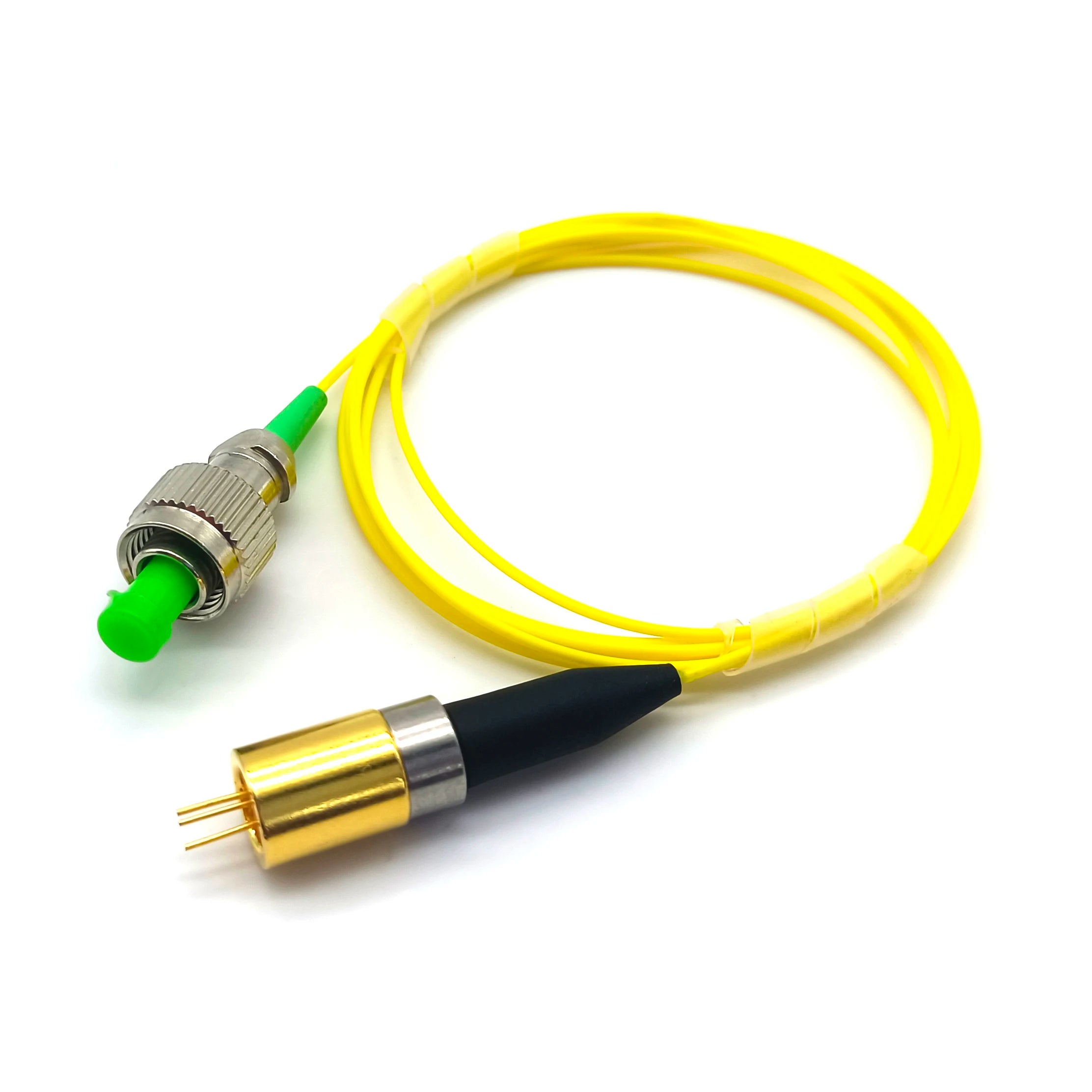 Single Mode 5mW 650nm Fiber Laser Diode FC Connector Lasers for Fiber Optic Communication and Industrial Sensing