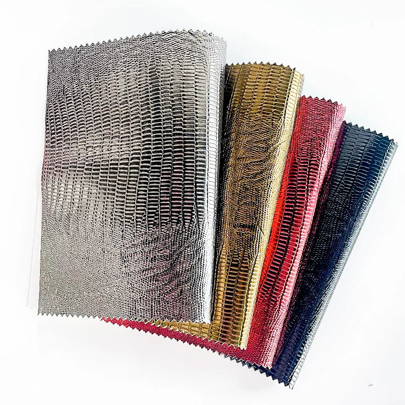 Metal Lizard Pattern TPU for Making Shoes Bags and Clothing TPU Film