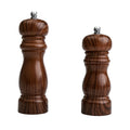 Wholesale European Quality Bamboo Salt Pepper Grinder Shaker Lid Herb Spice Tools Including Pepper Mill Packed Herb Grinding Box
