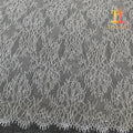 Wholesale Cheap Eco-Friendly 100% Polyester Sequins French Bridal Eyelash Lace Fabric Mesh XM-FL0078