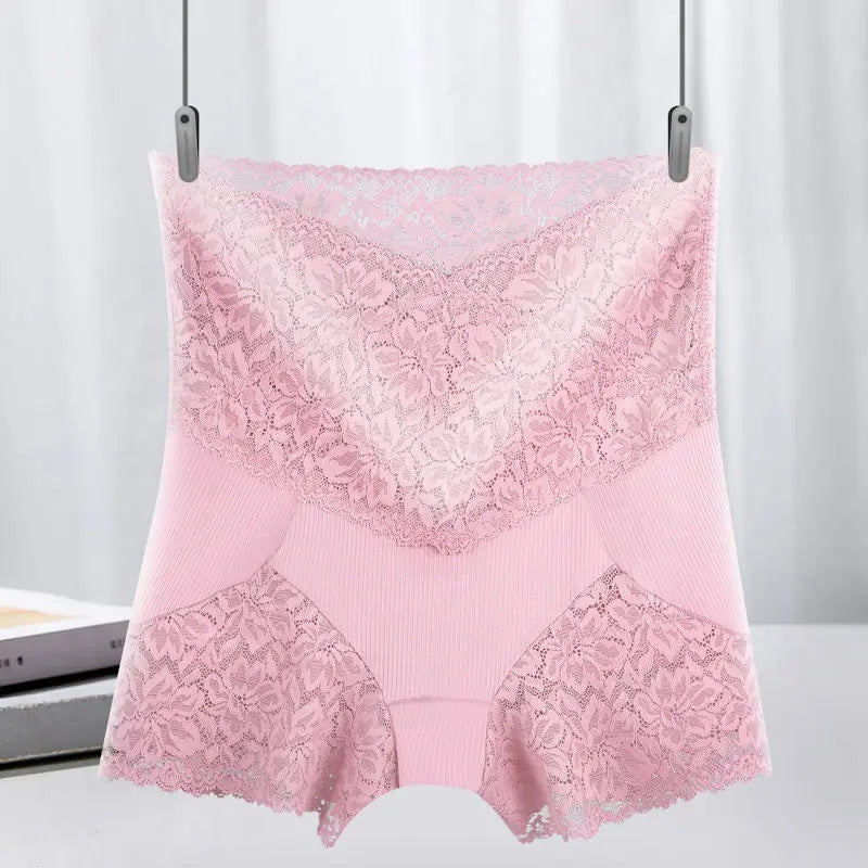 Women's Plus-size Seamless Leggings Pants Flat Angle Safety Shorts