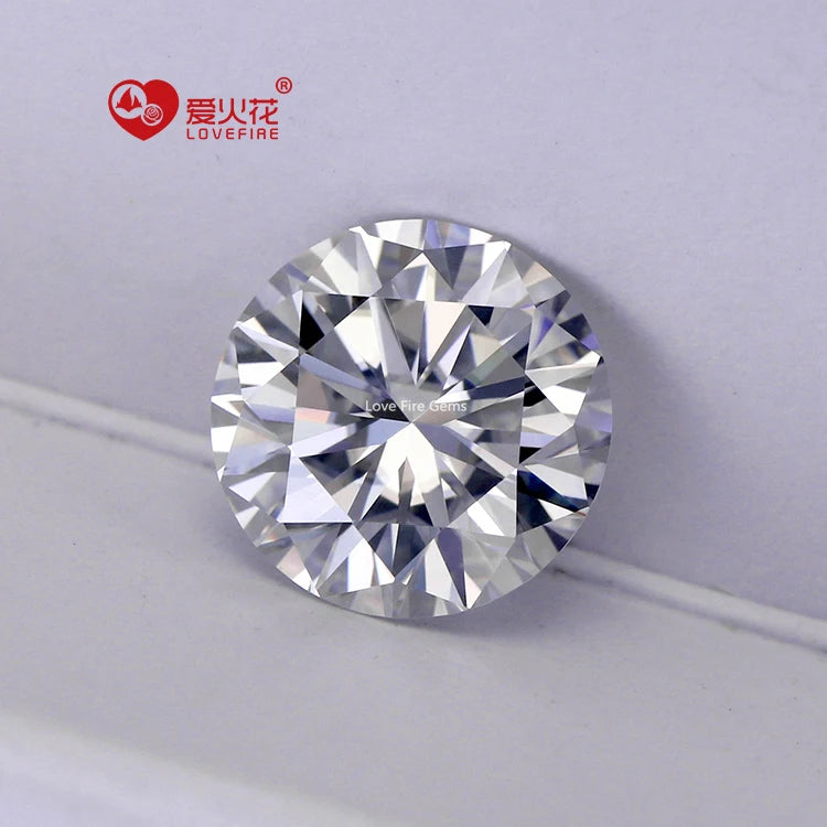 GRA Certified Wholesale Moissanite Diamond Stones Super White d Color VVS Loose Moissanite