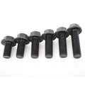 Hot Sale DIN 6921 M5 M6 M8 M10... Carbon Steel Stainless Steel Gr5 Gr8.8 Flange Serrated Flange Bolt for Motorcycle Machinery