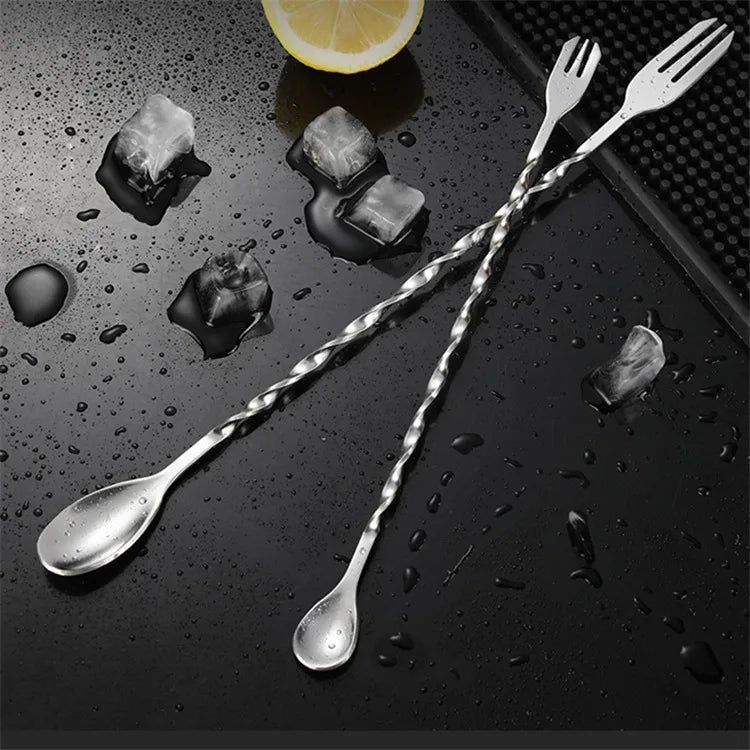 Best Selling Product Long Handle Stainless Steel Cocktail Spoons Stirring Spoon