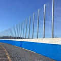 High Quality Aluminum Acoustic Sound Barrier Sound Proof Fence Fire Water Resistance ISO9001 Certified 5 Year Warranty for