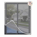 DIY Modern Magnetic Window Screen Mesh Kits with Fiberglass Insect Mosquito Fly Nettings UV Protection Adjustable Cut to Size