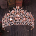 Wholesale 2021 Luxurious Europe Retro Baroque Bride Crown Headdress Queen Crown Tiara Accessories