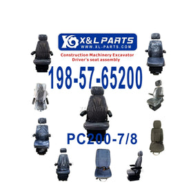 Factory Price Construction Machinery Cab Seat Driver Seat Universal and Special Type for Komatsu Hitach Kobelco Hyundai Etc.