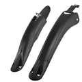 Bicycle Fenders Set 24-26" Wheels Adjustable Bike Mudguard Flexible Lightweight Eco-Friendly BMX Front Rear Quick-Installation