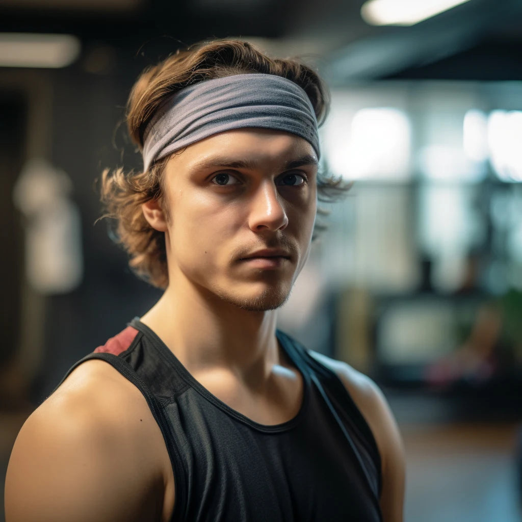 Towel Headband Polyester Cotton Sweat Headband for Men Sweatband Women Yoga Hair Bands Head Sweat Bands Sports Safety