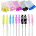 Makeup Brushes Rainbow Crystal Eyebrow Brush Mascara Wand Applicator Spoolers Eye Lashes Cosmetic Brushes Set Makeup Tools