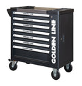 7-Drawer Auto Repair Tool Chest Fixman Craftsman Garage Storage Roller Cabinet Customizable Metal Iron Cabinet Workshop