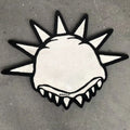 Unique Kids Sun-shaped Rugs Mat Funny Custom Area Kids Round Floor Area Rugs for Living Room