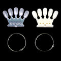 Custom 10pcs Flexible Nail Display Tips Nail Art Color Display Manicure Polish Gel Color Display Nail Tip Practice Showing Tool