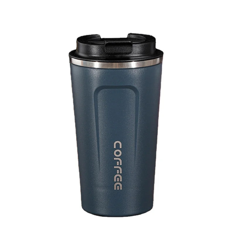380 ml 510 ml Custom logo Go Reusable Vacuum Insulated Thermo Reusable Stainless Steel Coffee Mug Cup with Lid