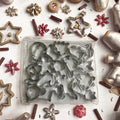 Metal Cookie Cutters Set Christmas Animals Stainless Steel Customized Shaped Cookie Cutter