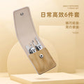 Professional Manicure Tools Wholesale Portable 6PCS Stainless Steel Nail Clipper Travel Grooming Kit Manicure & Pedicure Set
