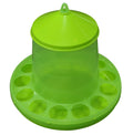 BERYS 8kg Eco-Friendly Green Portable Auto Feeders Chicken Drinkers New Condition Plastic PP Material Poultry Equipment Model