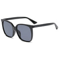 2025 Sunglasses Female Trending Large Size Black Eyewear Vintage Gradient Square Sunglasses