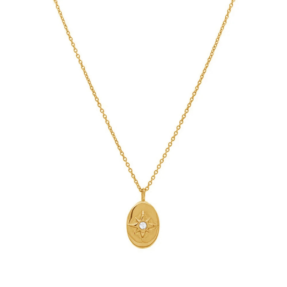 Wholesale Jewelry Distributors 925 Sterling Silver 18k Gold Vermeil Starry Night Necklace for Women