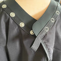 Professional Printed Polyester Hair Salon Hairdressing Barber Capes with Silicone Neck
